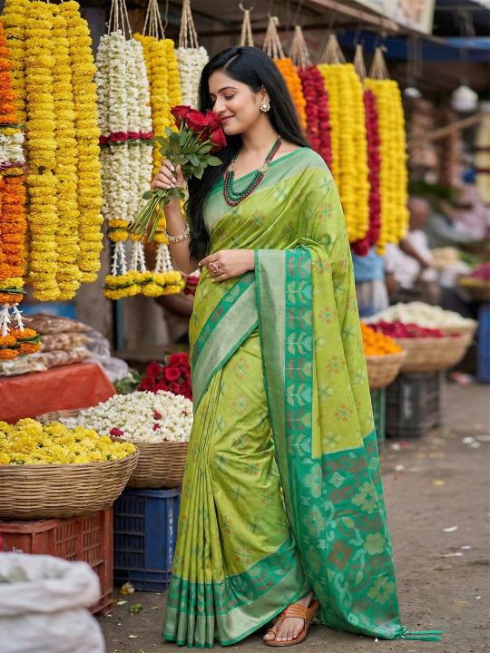 NAVYA SILK VOL 4 by SHREE SHYAM FASHION fancy designer Pochampalli Soft Silk fabric saree wholesale with Fancy latkan - wholesale export